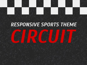 Motorsport theme for Wordpress